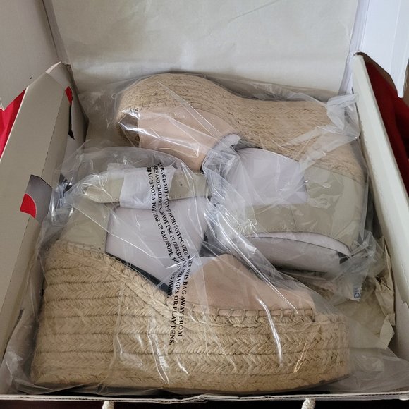 BRAND NEW MARC FISHER, ALIDA ESPADRILLE SANDALS!!! - Picture 6 of 8